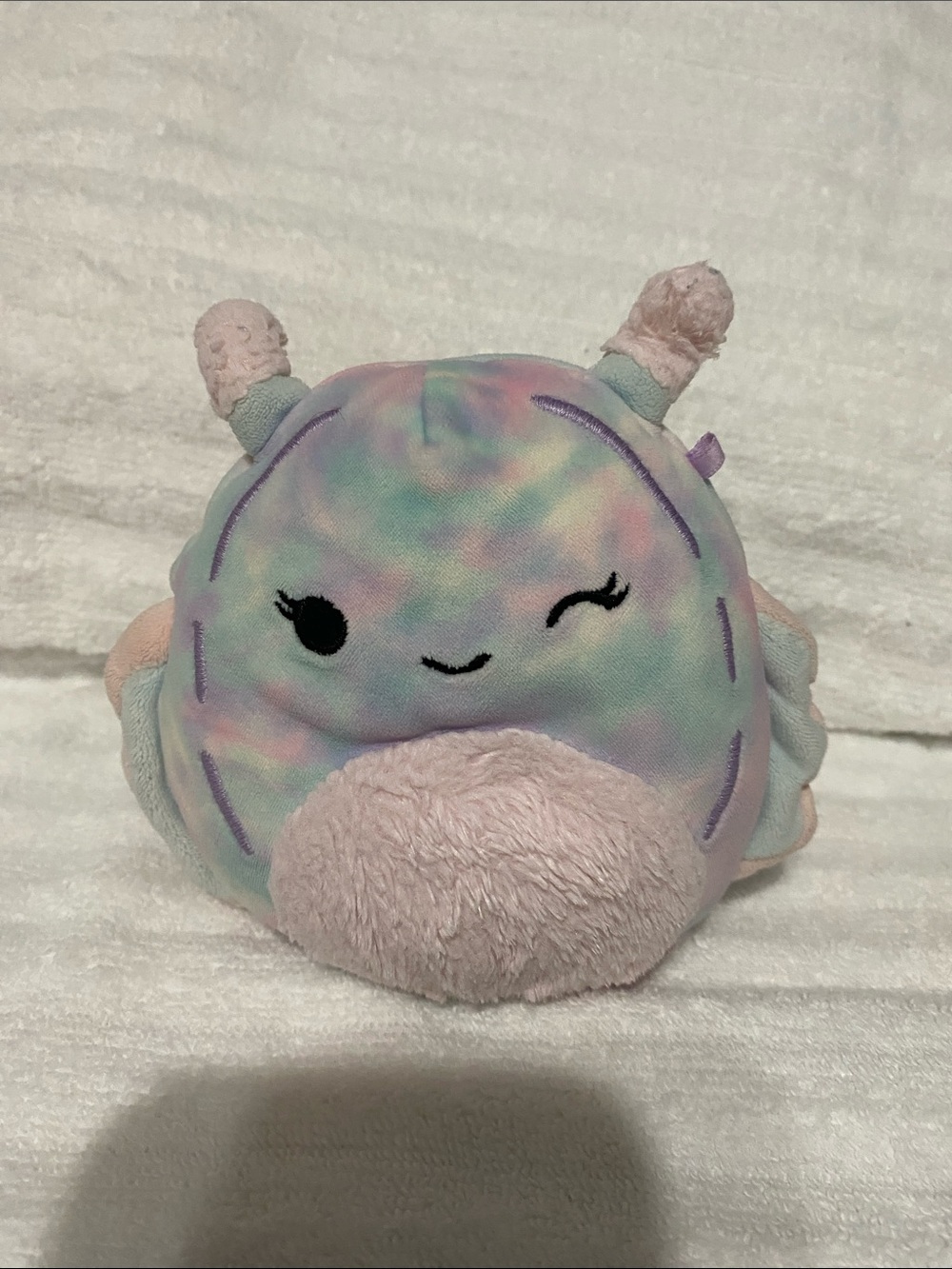 This 5 inch Squishmallows Dottie the sea slug.